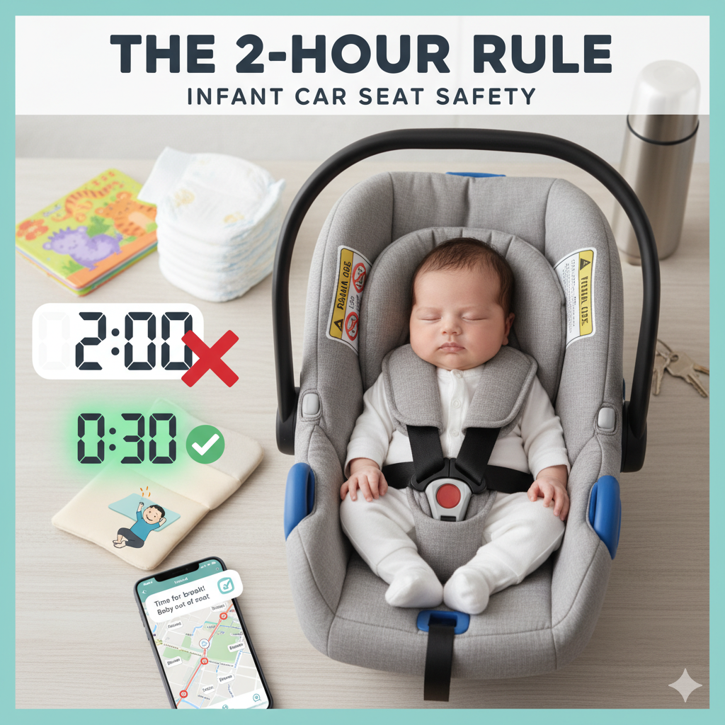 The 2-Hour Rule: How Long Can Your Infant Safely Stay in a Car Seat?