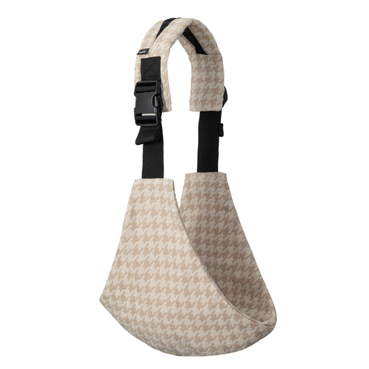 Khaki Houndstooth Baby Sling Carrier