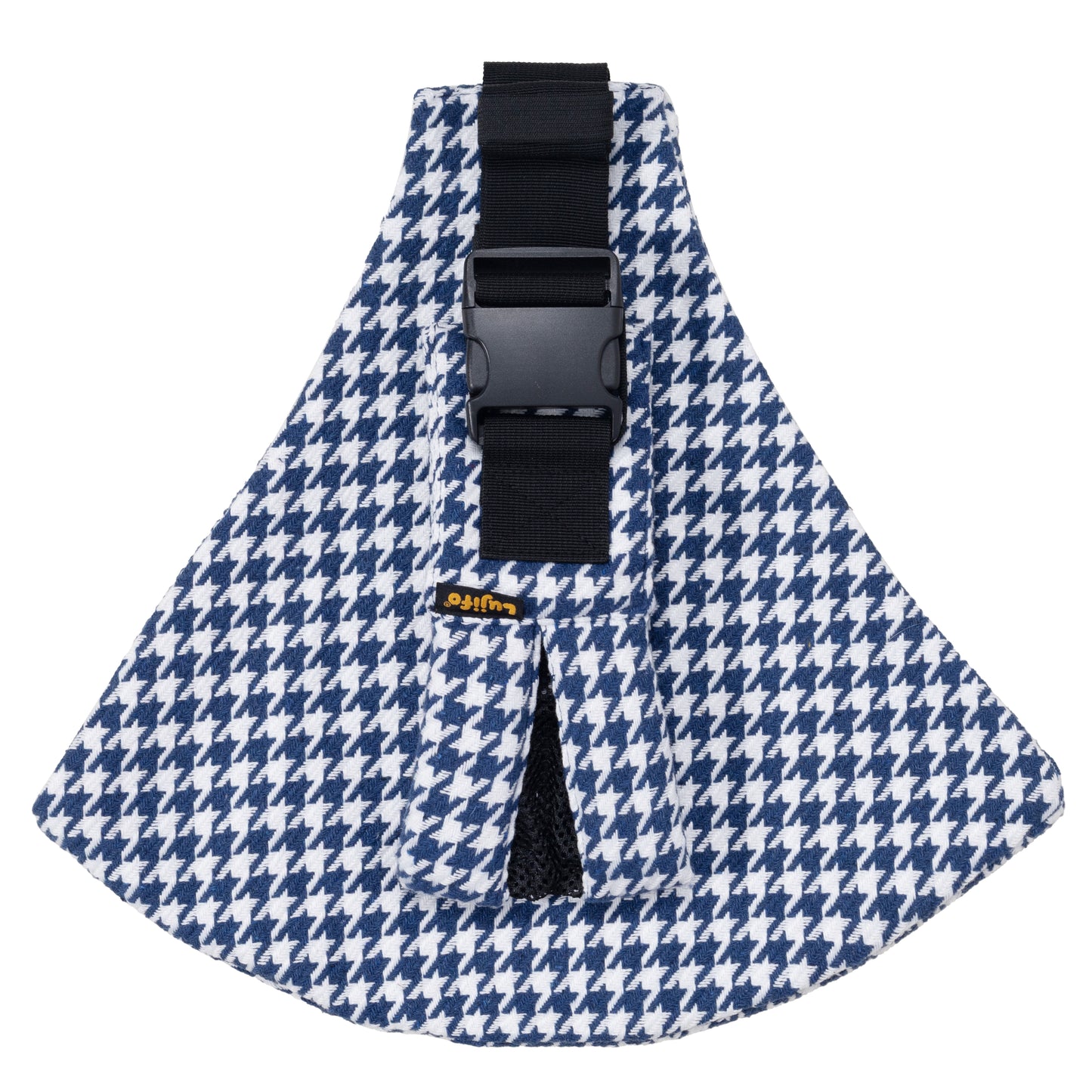 Blue Houndstooth Baby Sling Carrier