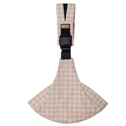 Khaki Pro Houndstooth Baby Sling Carrier