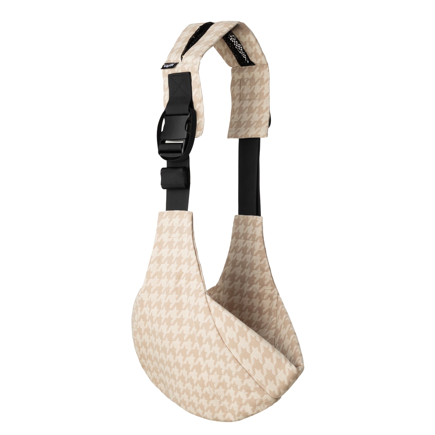 Khaki Pro Houndstooth Baby Sling Carrier