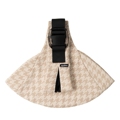 Khaki Pro Houndstooth Baby Sling Carrier