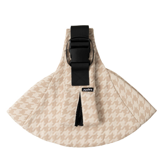 Khaki Pro Houndstooth Baby Sling Carrier