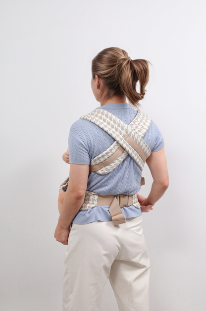 Khaki Houndstooth Pattern