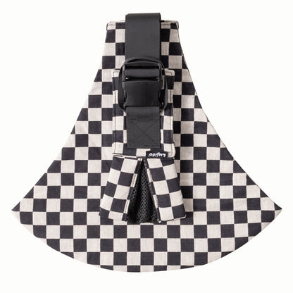Khaki Houndstooth Baby Sling Carrier