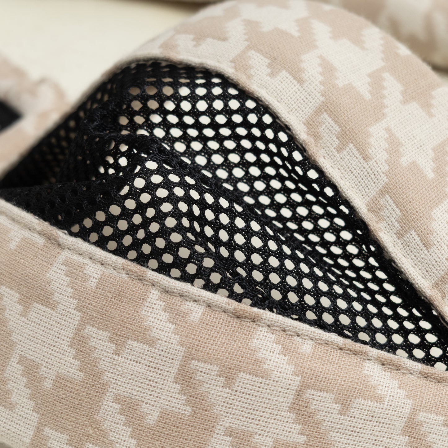 Khaki Pro Houndstooth Baby Sling Carrier