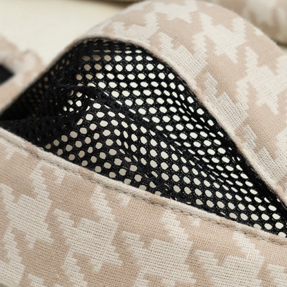 Khaki Pro Houndstooth Baby Sling Carrier