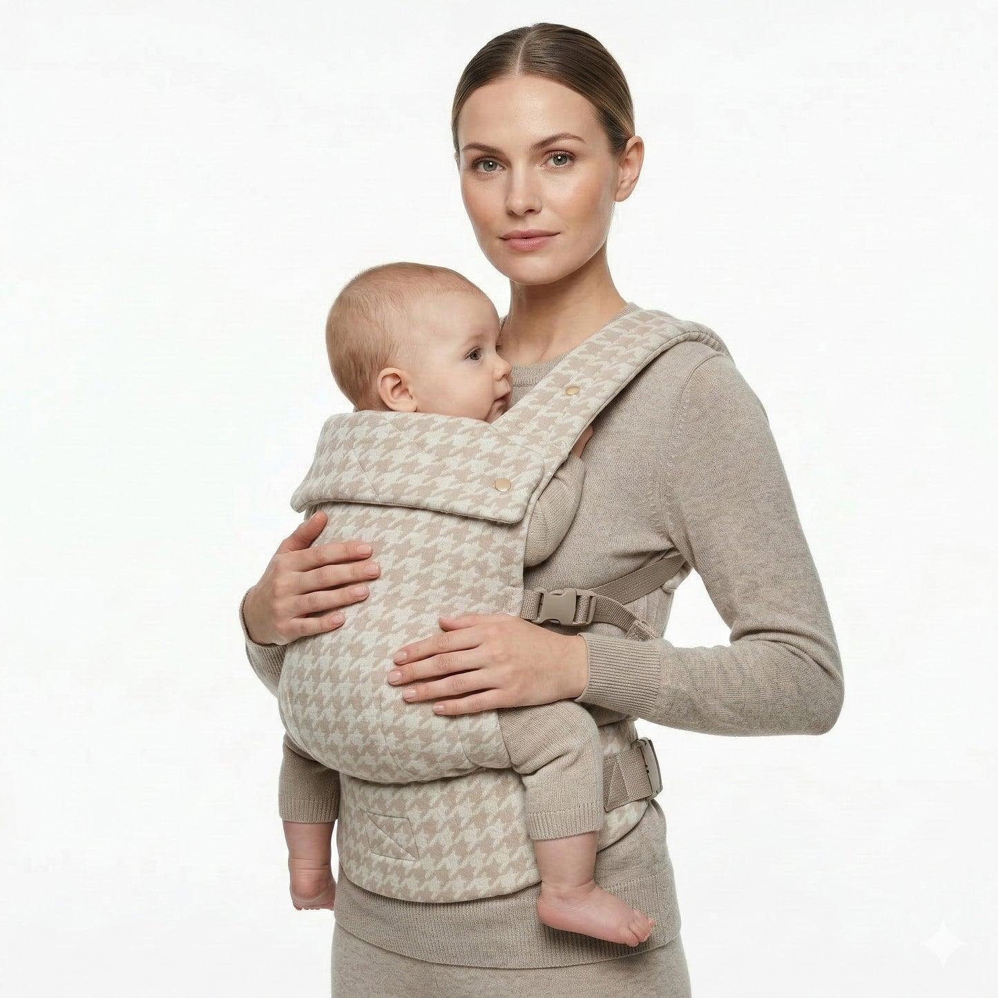 Khaki Houndstooth Pattern Pro