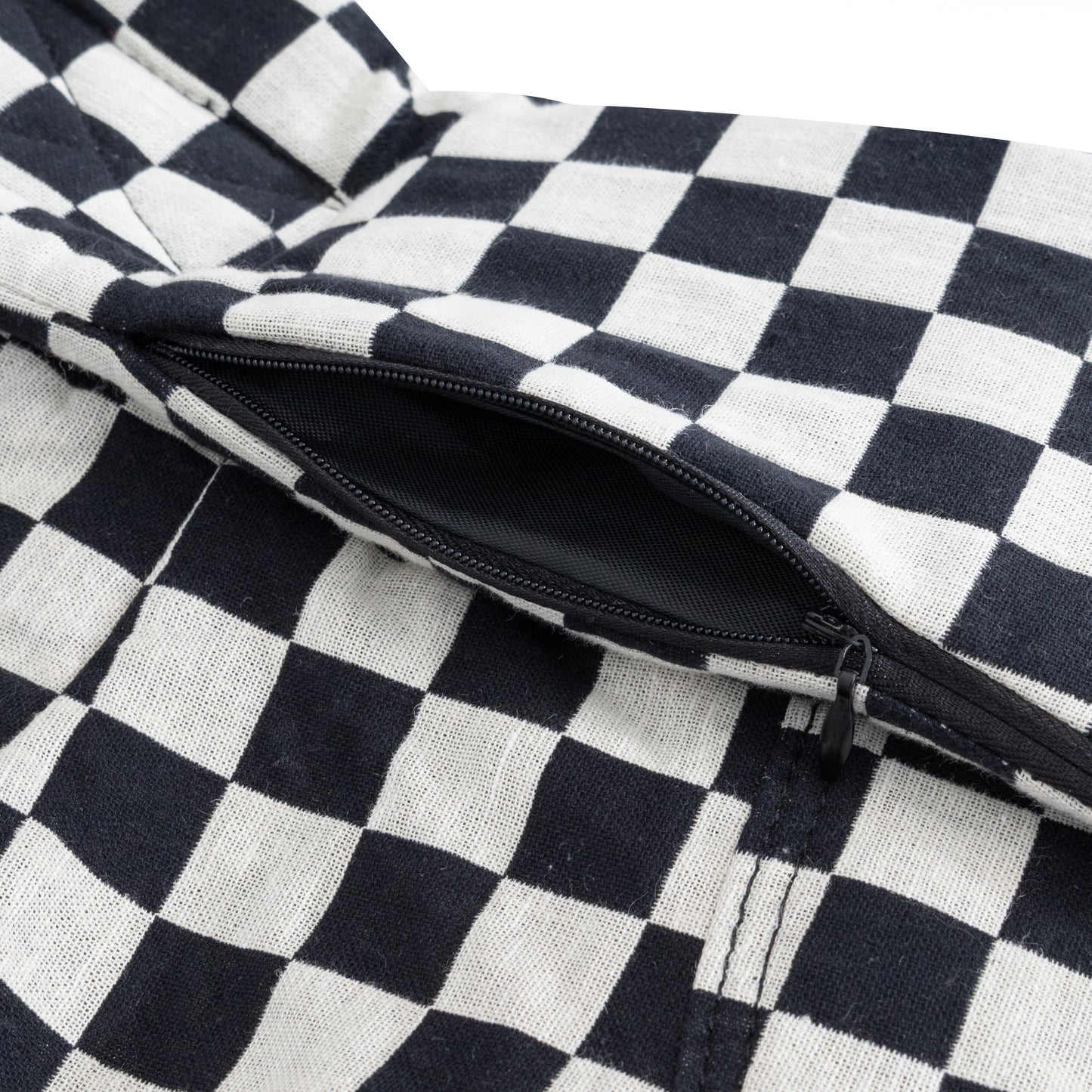 Black & White Check Pattern