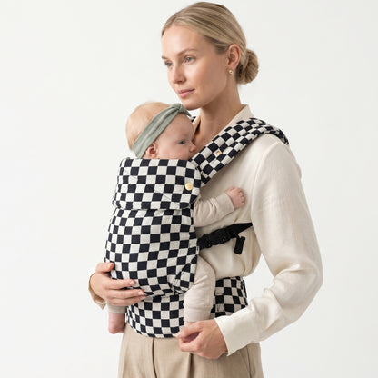 Black & White Check Pattern