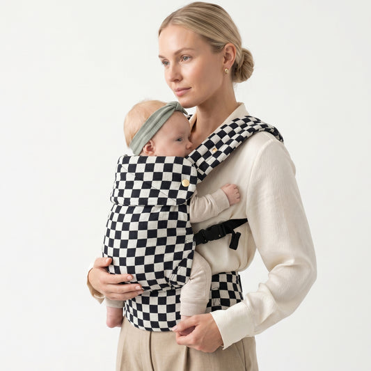 Black & White Check Pattern