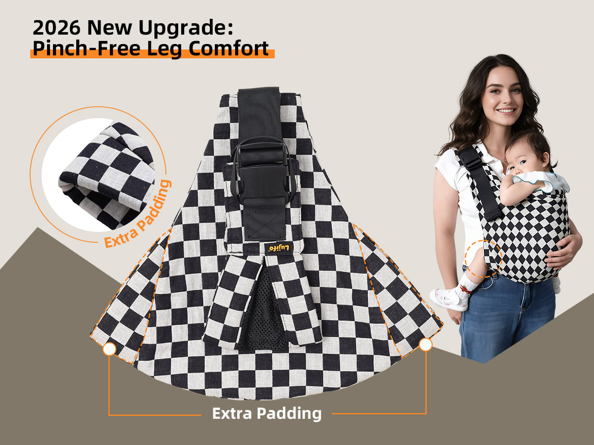 Check Pro Houndstooth Baby Sling Carrier