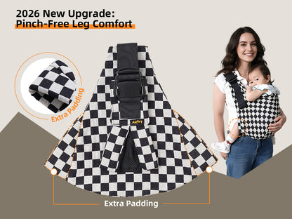 Check Pro Houndstooth Baby Sling Carrier