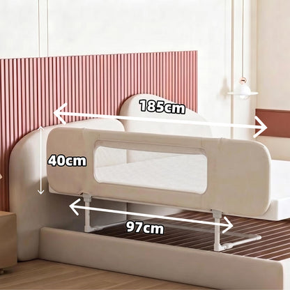 4-in-1 Bedside Bassinet & Co-Sleeping Baby Bed with Breathable Mesh Safety Rails